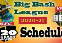 BBL Schedule