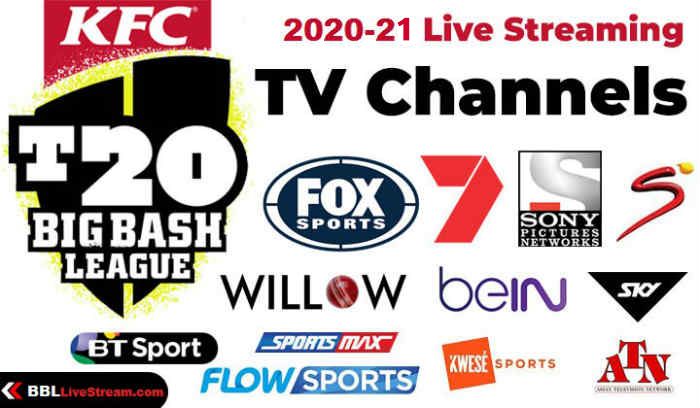 Big Bash Live Streaming Channels List Tv Broadcasting 2020 2021 big bash live streaming channels list