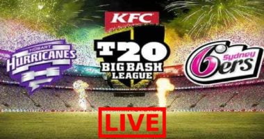 Hobart Hurricanes vs Sydney Sixers Live Streaming, TV Channels, Live Score