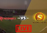 Melbourne Renegades vs Perth Scorchers Live Streaming