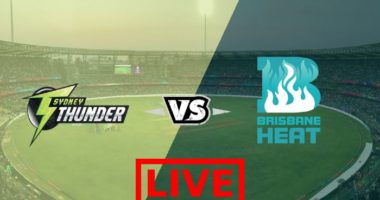 Sydney Thunder vs Brisbane Heat Live Streaming