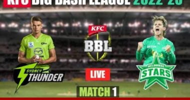 Sydney Thunder vs Melbourne Stars Match Live Streaming- Watch Online