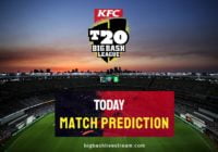 Big Bash League Match Winner Prediction Live