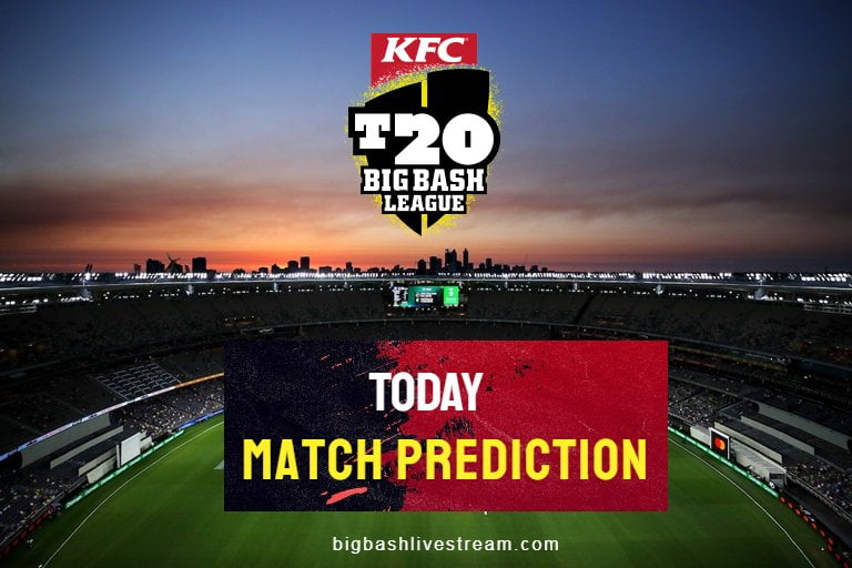 Big Bash League Match Winner Prediction Live